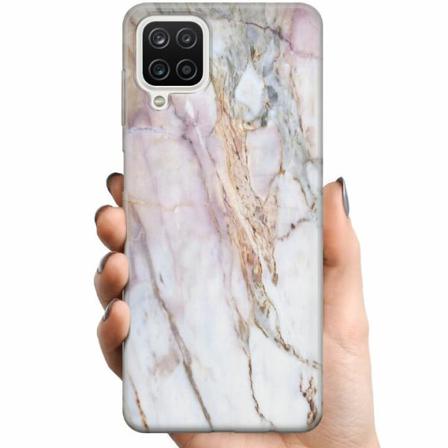 Samsung Galaxy A12 Tpu Mobilskal Marmor