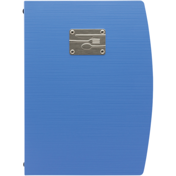 Menypärm Bestick Securit Blå A4