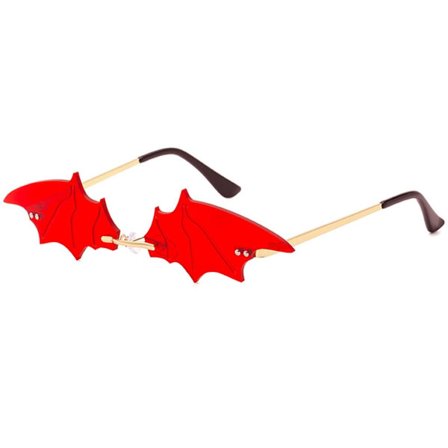 Ramløse Søte Solbriller Kvinner Mote Retro Kreativ 90-talls Solbriller Morsomme Briller