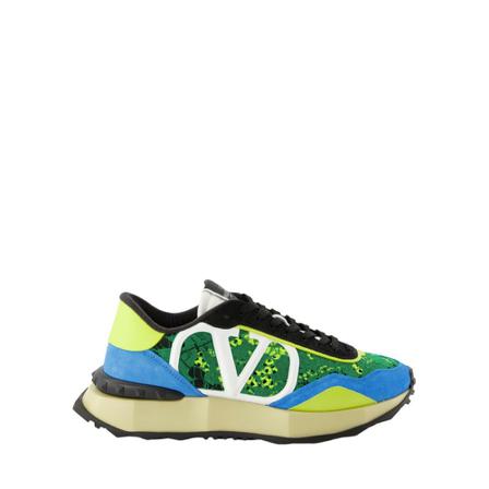 Valentino Garavani, Lacerunner Sneakers Groen, Heren, Maat:40 EU