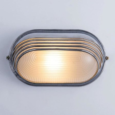 Industriell Glas Utomhus Vägglampa Tålig Retro Vägglampa, Gjuten Aluminium Trädgårdsvägglampa, Vägglampa Fo