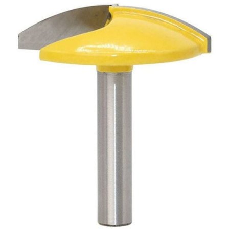 Buet og Horisontal Fræser med 8 mm Skaft Karbidformfræser - Professionelt Træbearbejdningsværktøj (44,5 mm)