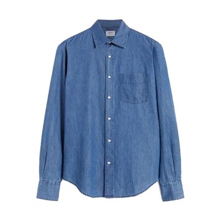 Aspesi Shirt , Blauw , Heren , Maat: L