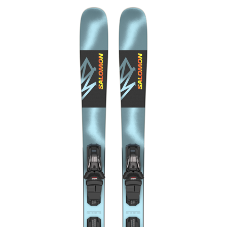 Salomon - E Qst Spark + M10 Gw L90 - Aquatic / Flame Orange