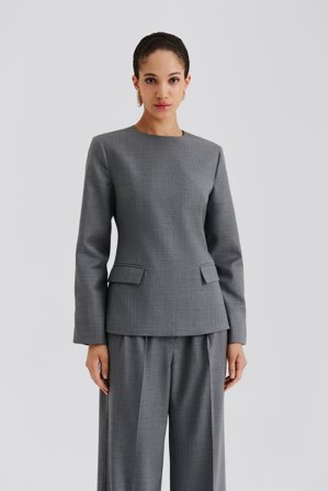 Malina - Athina blouse - 48 - Grey