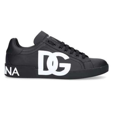 Dolce & Gabbana, Sneakers Zwart, Heren, Maat:43 EU