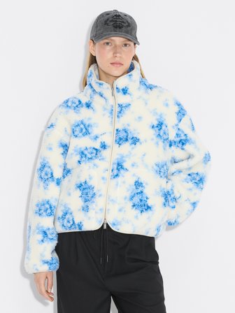 Holzweiler Rype Fleece Jacket - White Mix - Women's - Large