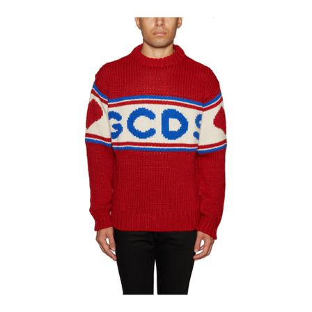 Gcds Sweater Rød, Herre
