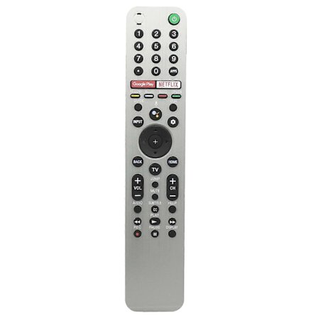 Typ A RMF-TX600U Ergonomisk ABS-fjärrkontroll med röststyrning för Sony TV