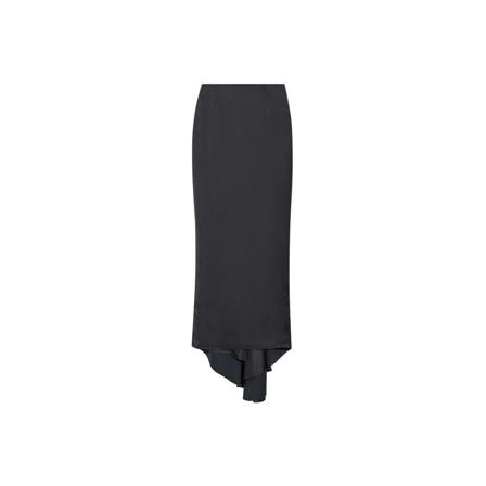 Balenciaga, Maxi Skirts Zwart, Dames, Maat:S