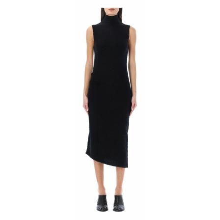 Helmut Lang Women& Clothing Klänning Black Ss23 svart, Dam, Dam, Storlek: XS