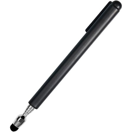 Universell Teleskopisk Stylus Penna för Pekskärmar, Infällbar Spets, Utdragbar Hög Precision & Mjuk, Stylus Penna för Touch Svart)