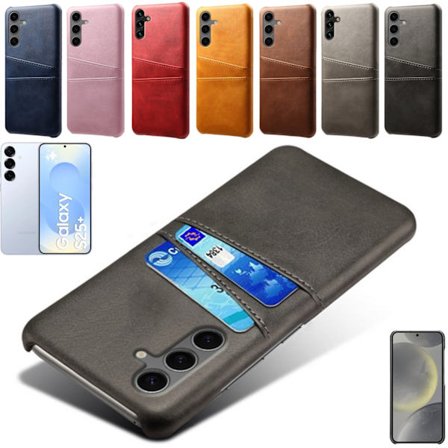 Samsung Galaxy S25 Plus skal 2 kort fack svart -