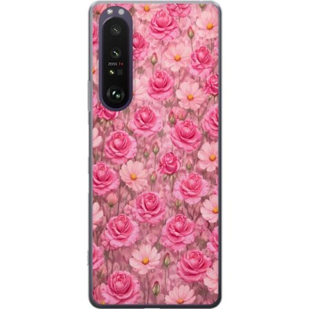Yhteensopiva Puhelinkuori Sony Xperia 1 III Petal Reverie Blush Rose