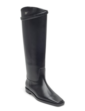 TOTEME Leather Riding Boots - Black - 39