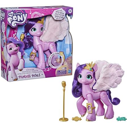 My Little Pony: Filmens Popstjärna Princess Petals 15 Cm Spelar Mix Color