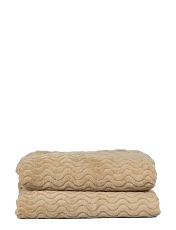 Sagaform Agnes Fleece Plaid - Beige - 130X170CM