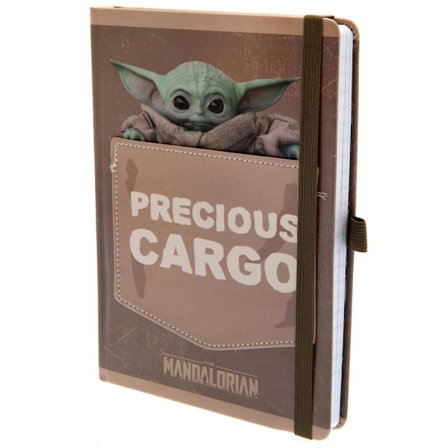 Star Wars The Mandalorian Anteckningsbok Premium Precious Cargo