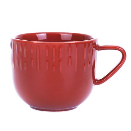 Aida Confetti kaffekopp 20 cl, chili | Dukning & Servering > Muggar & Koppar > Kaffekopp | Bagaren och Kocken