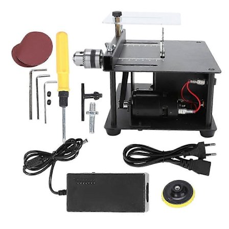 Mini Pöytäsaha Kannettava Monitoiminen Kotitalous Puuntyöstö Leikkaustyökalu EU Pistoke 110-240V