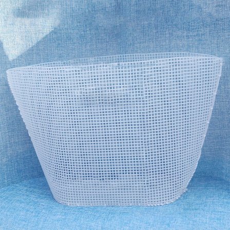 Bucket Bag Hjælpe strikning & vævning Plastic Mesh Sheet Orne