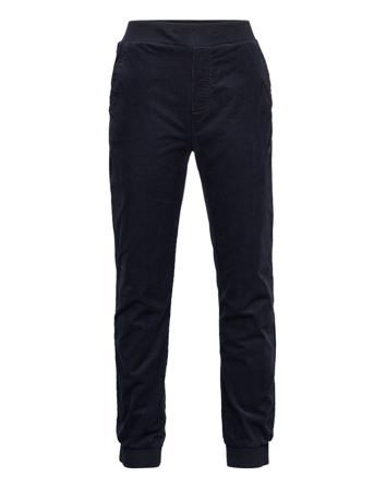 Trousers Cord Lined Collegehousut Olohousut Musta Lindex
