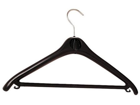 UNILUX Plastgalge svart 20/fp - Lyreco - Kontorsmöbler och inredning - Entre och reception - Klädhängare