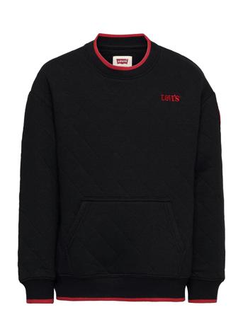Lvb Quilted Crewneck Top Black Levi's