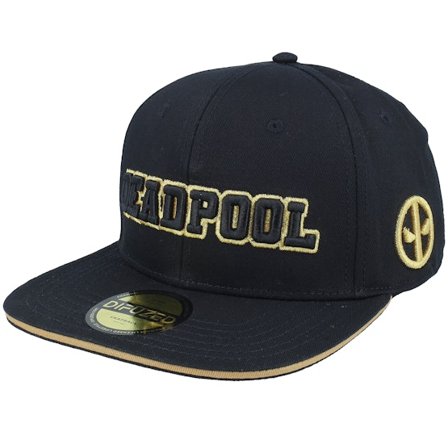 Difuzed - Černá snapback Kšiltovka - Deadpool Black Snapback @ Hatstore