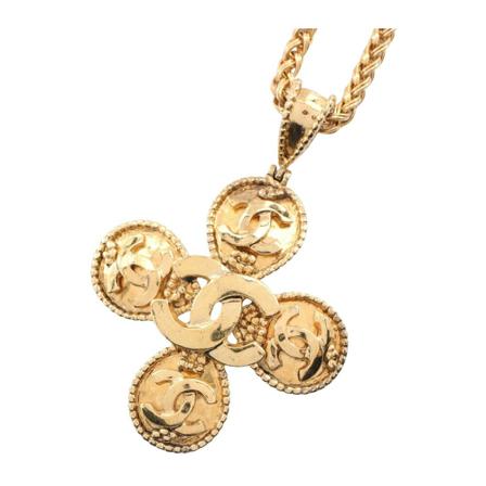 Chanel Vintage Pre-owned Accessories gul, Dam Vintage Smycken, Dam, Storlek: ONE SIZE