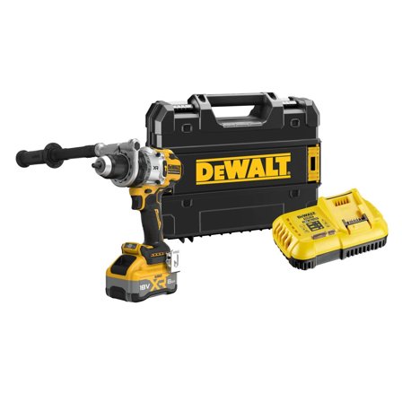 Dewalt DCD1007WW1T-QW Skruemaskine med batteri og oplader, Maskiner