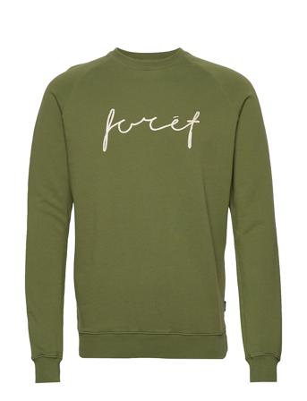 Track Sweatshirt Sweat-shirt Genser Grønn Forét