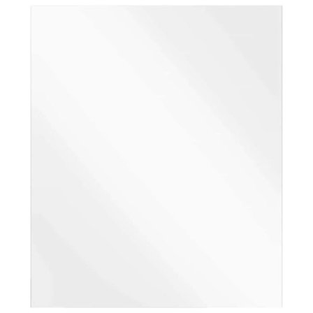 Modernt väggspegel - vidaXL - Härdat glas - 50x60 cm - Utan ram - EVA-skum - Inomhusbruk - Lätt att underhålla