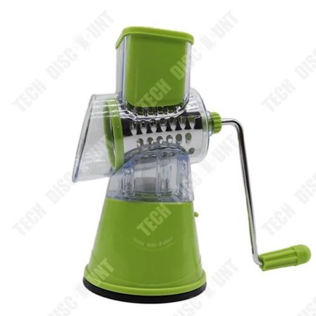 Grönsakskivare - TD - Multifunktionell - Vev - Rostfritt stål - 24x12 cm