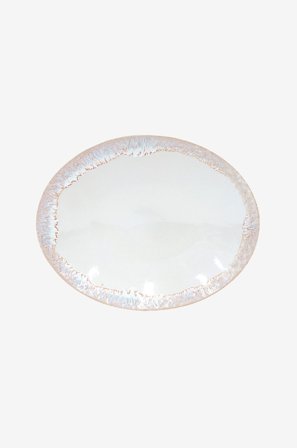 COSTA NOVA - Oval plade Taormina - Hvid - Serveringsfade - Fra Homeroom