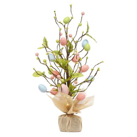 LED Fugleegg Tredekorasjon Lysende Personlig Festival Håndverk for Huset