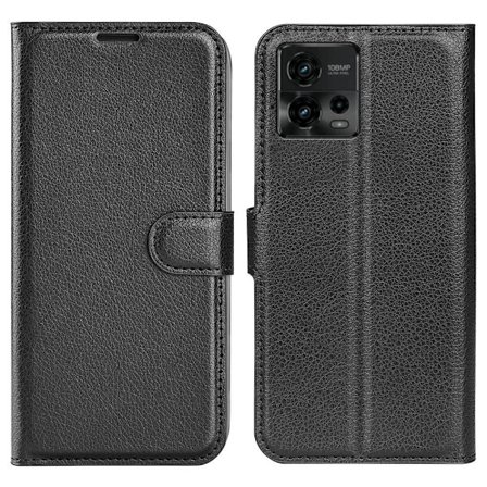 Classic Motorola Moto G72 fodral - Svart