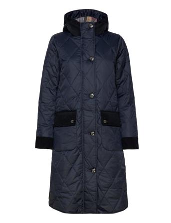 Barbour Mickley Quilt Vattert Jakke Marineblå Barbour*Betinget Tilbud