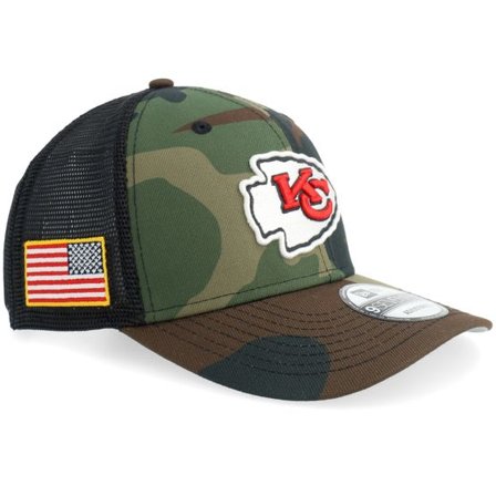 New Era - NFL Camo trucker Keps - Kansas City Chiefs 9SEVENTY NFL Salute To Service Camo Trucker @ Hatstore