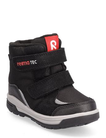 Toddlers' Winter Shoes Qing Vinterstøvletter Med Borrelås Svart Reima