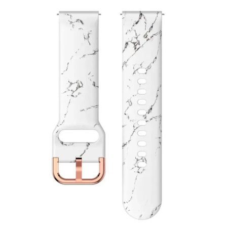 18mm Tryckt Silikonarmband för Huawei Watch Gt4 41mm 18mm Armband För Garmin Vivoactive 4S/Venu 2s Huawei Watch Gt5 41mm armband