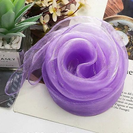 12 kpl sifonkineliöhuiveja tanssiin - 45/60/70cm, karkkivärit,