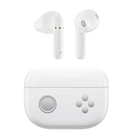 F2 True Wireless Bluetooth 5.0 Hörlurar In-ear Headset Smart Touch Vit