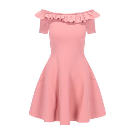 Alexander McQueen Short Dresses , Roze , Dames , Maat: M Casual jurken