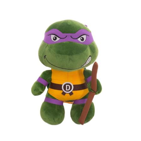 Teini-Mutanttien Ninja-Kilpikonnat Pehmolelu Tmnt Leonardo Plushie Söpö Kilpikonna Pehmolelut Nuken Lapsille Purple 25cm