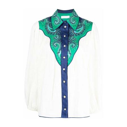 Zimmermann, Shirts Zielony, Kobieta, Rozmiar: XS