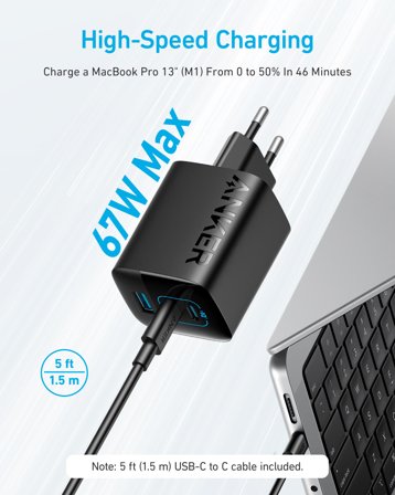 Anker Innovations 336 Charger (67W)