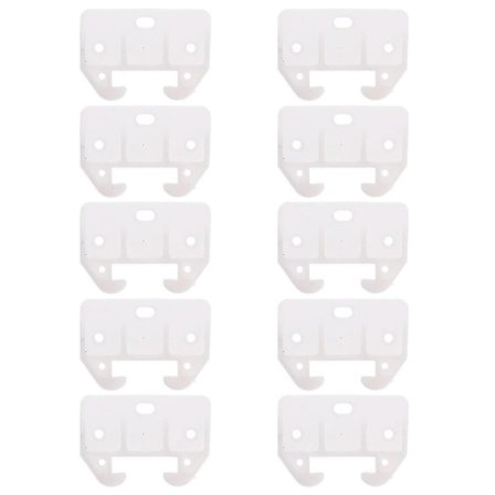 10 kpl muoviset laatikon kiskojohteet liukukiskot huonekalujen korvaaminen