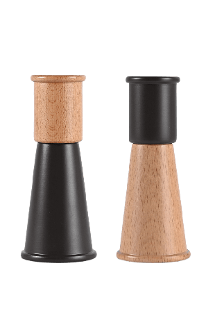 Sagaform Gurken salt- och pepparkvarn Small, 2-pack Köksredskap Svart S