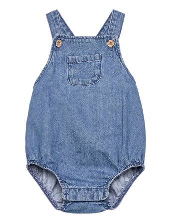 Mango | Denim Cotton Romper | 80